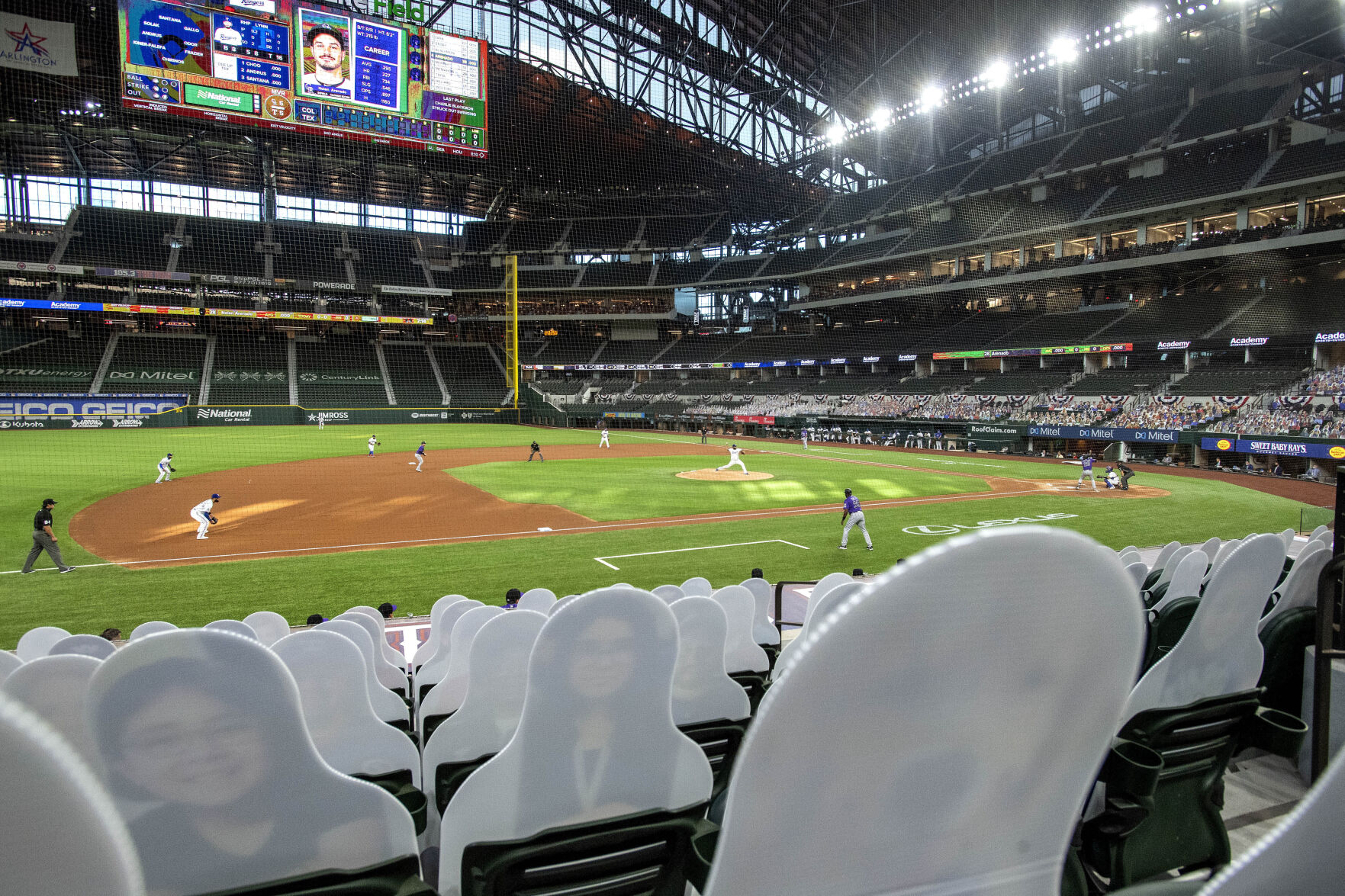 Rangers vs Rockies